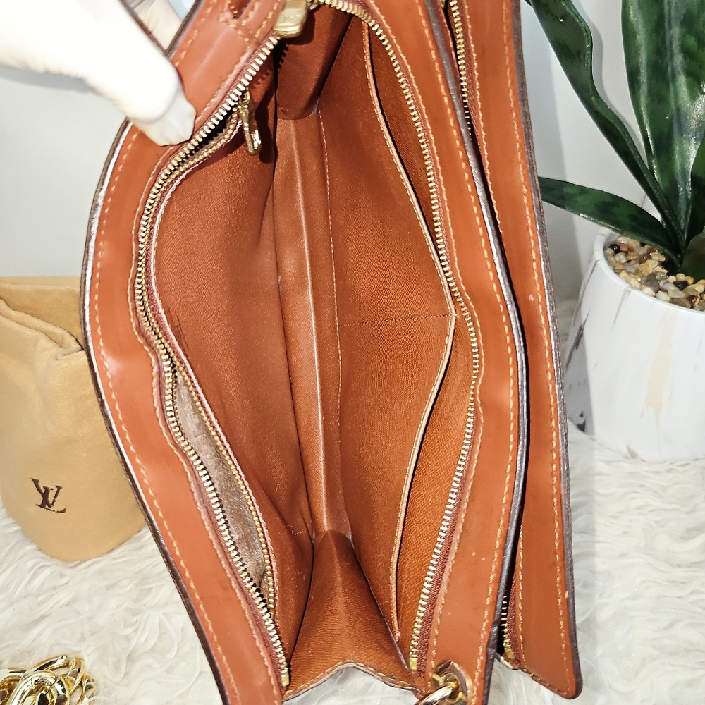 Louis Vuitton Brown Monogram Crossbody Bag - Picture 8 of 16